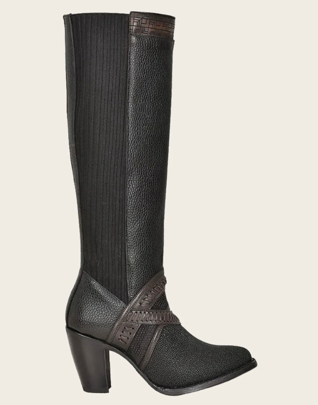 TALL BLACK STINGRAY BOOT CU725