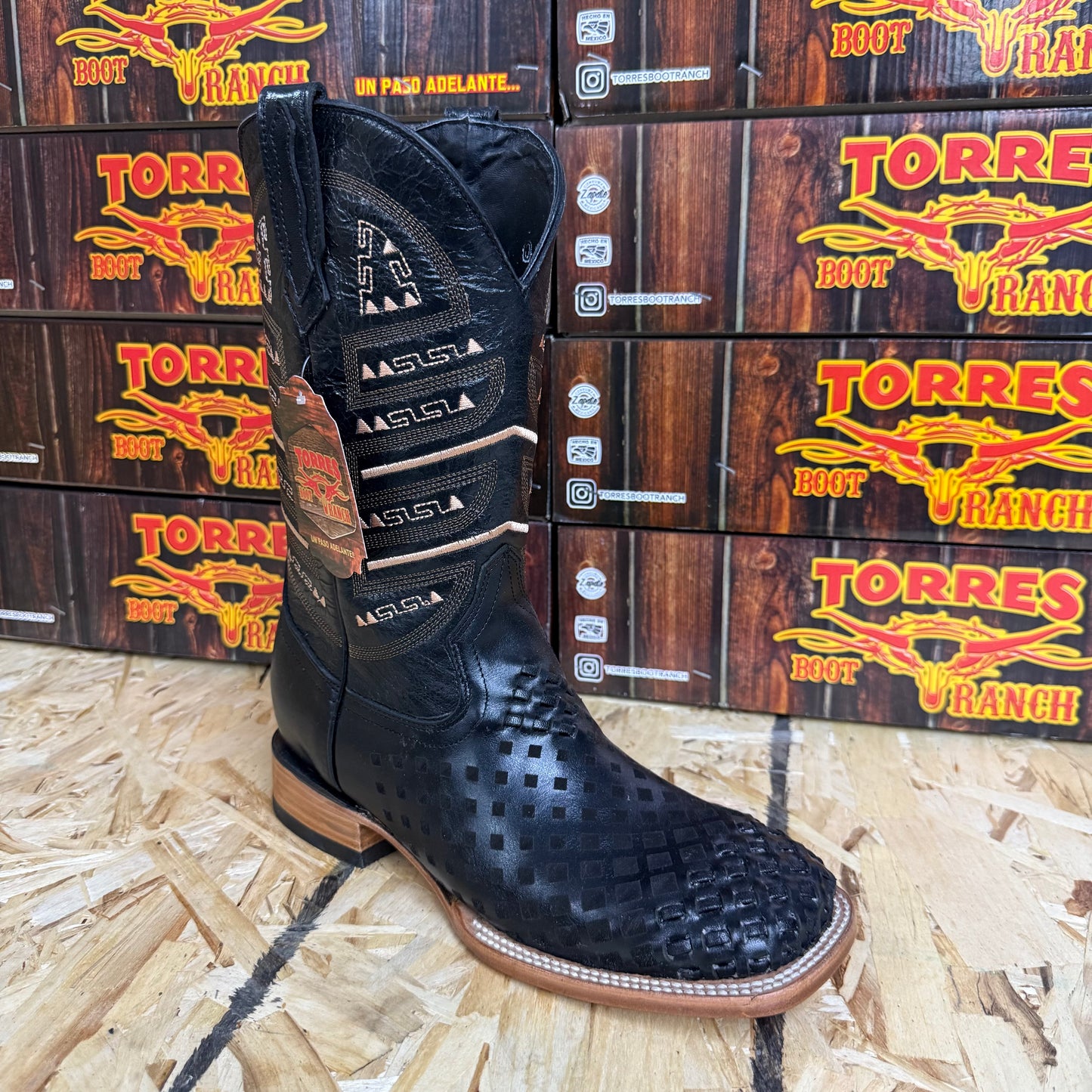 Torres Boots Laser Negro