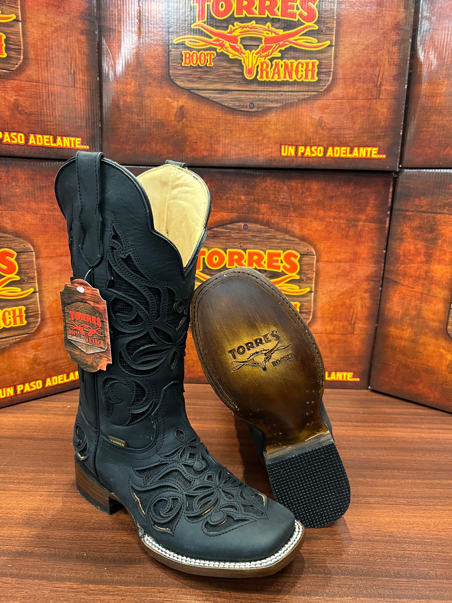 LASER NEGRO TORRES BOOTS