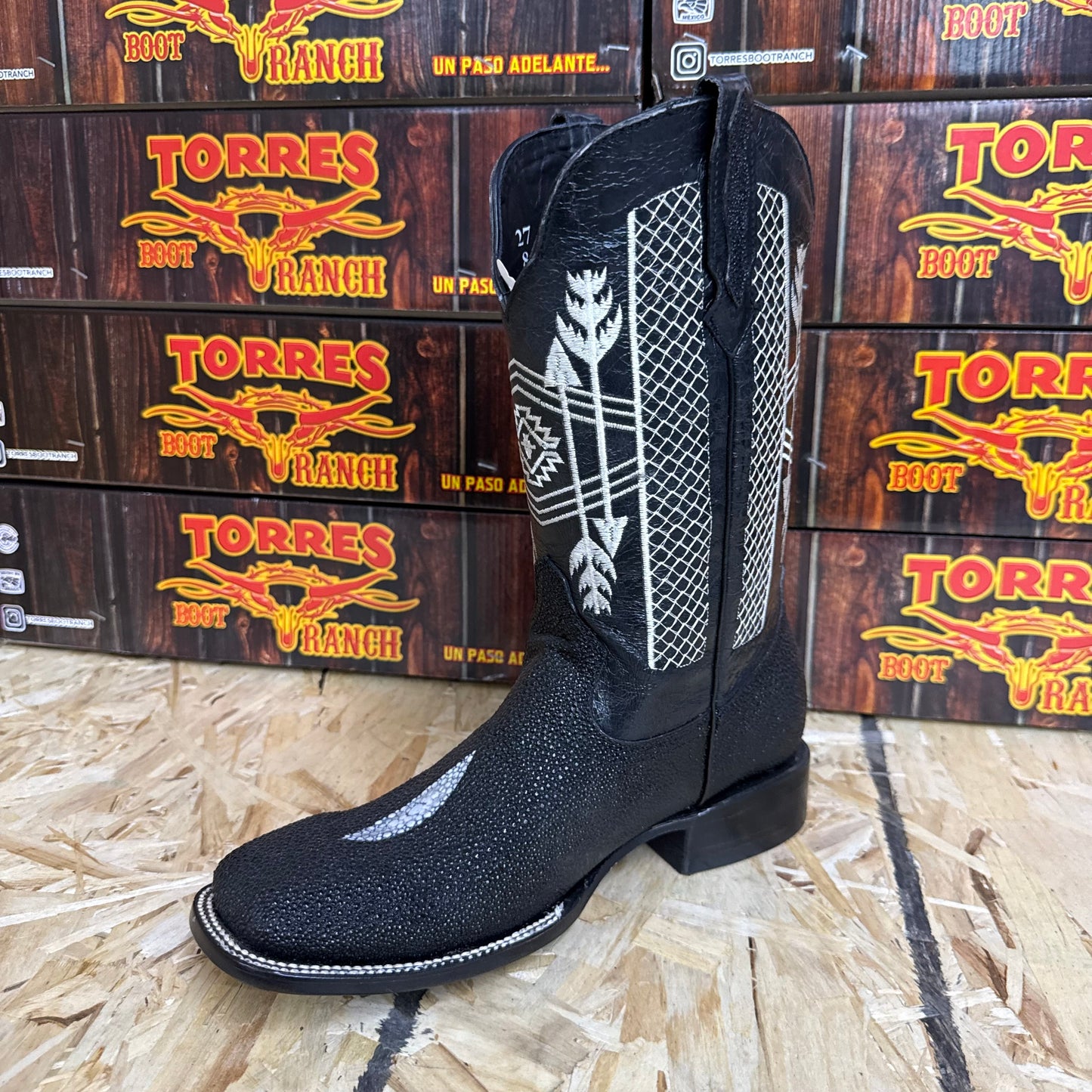 Torres Boots Mantarraya Negro