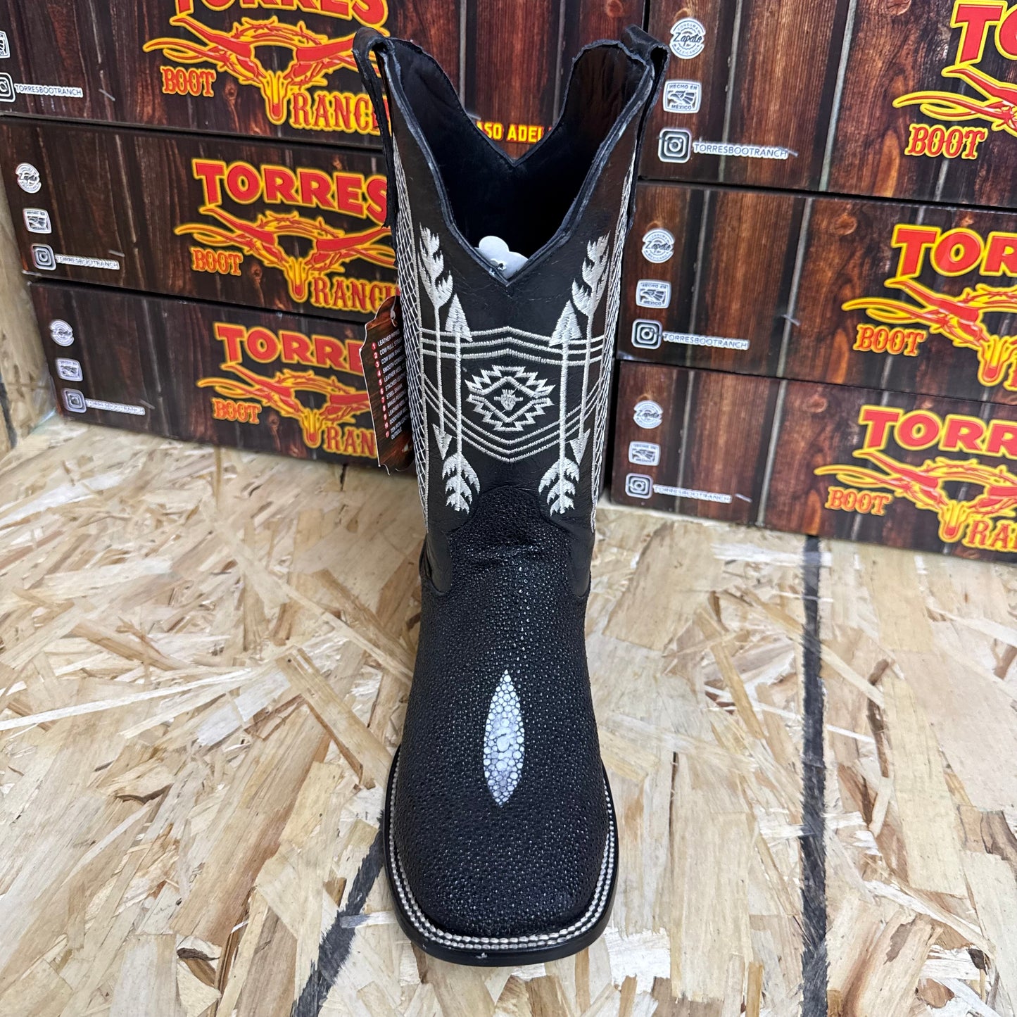 Torres Boots Mantarraya Negro