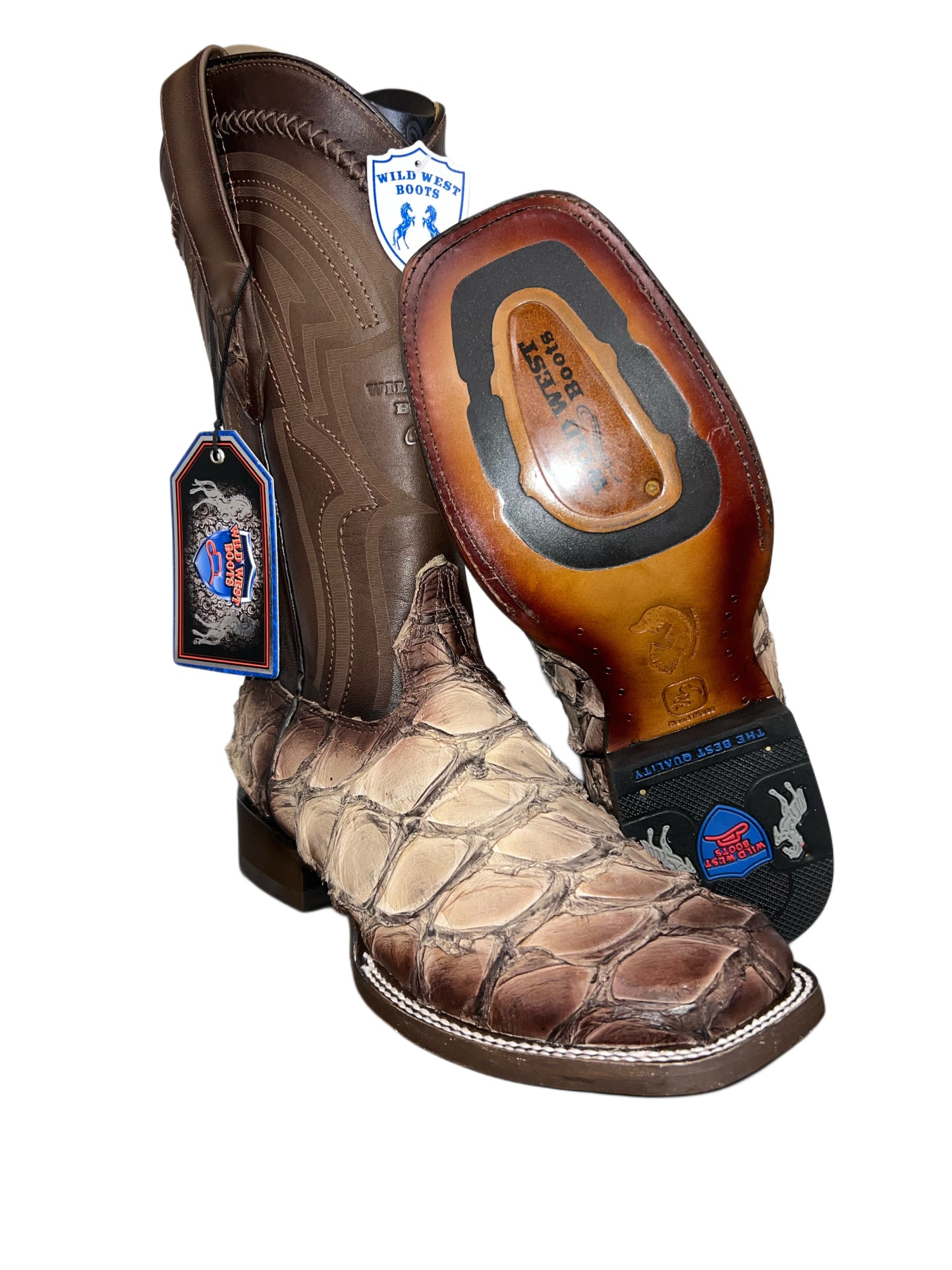 WILD WEST BOOTS INVERTED PIRARUCO