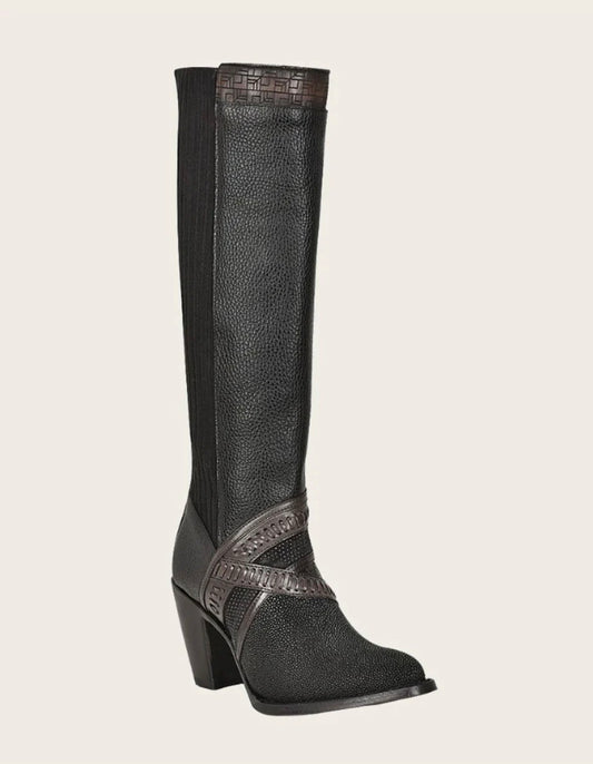TALL BLACK STINGRAY BOOT CU725
