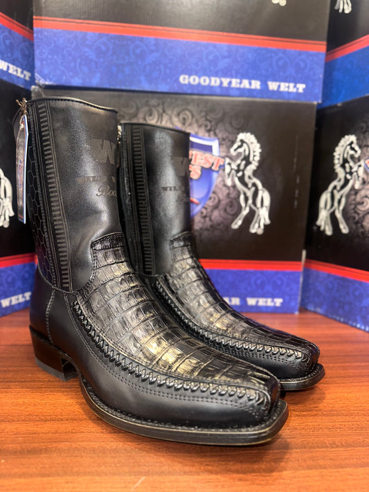 Caiman Belly Cafe Wild West Boots
