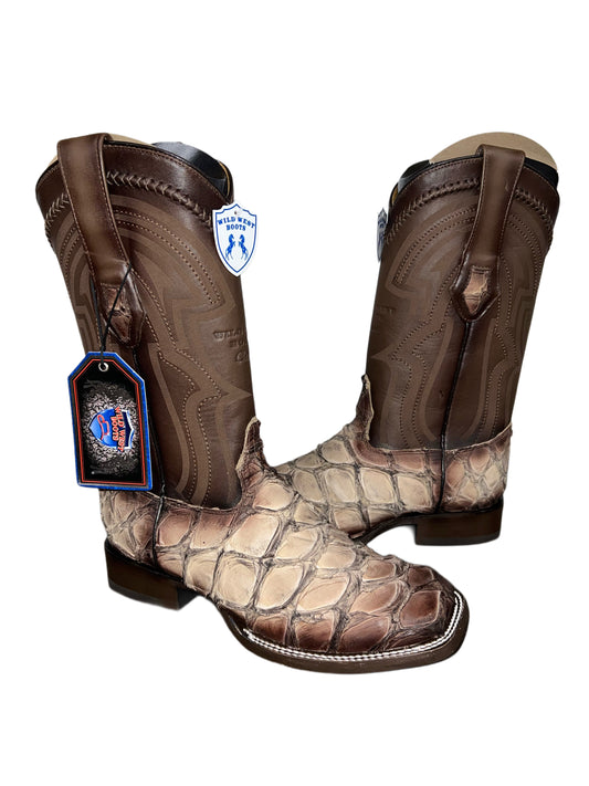 WILD WEST BOOTS INVERTED PIRARUCO