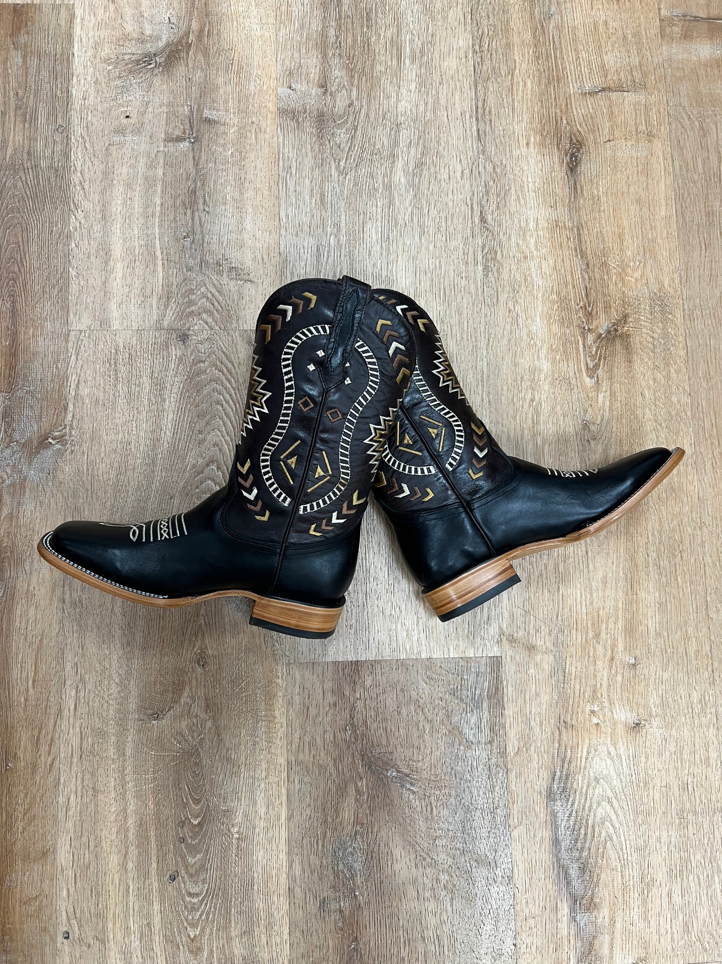 Torres Boot Ranch Pull Up Negro